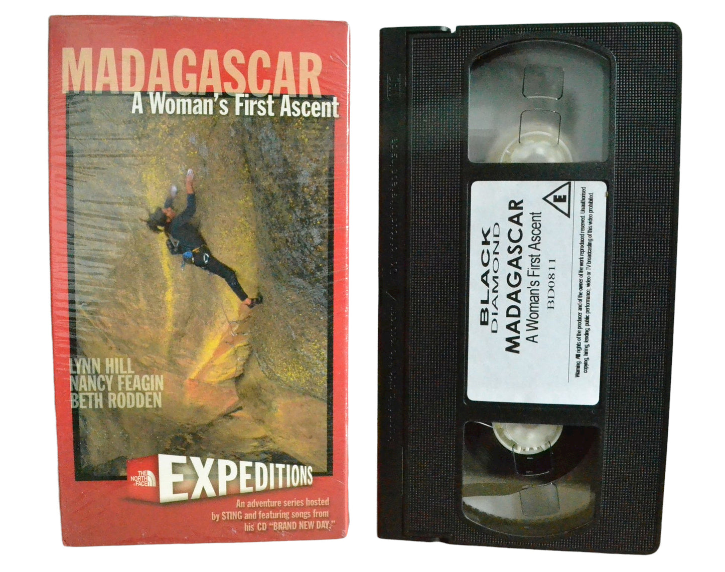 Madagascar ( A Women's First Ascent ) - Lynn Hill - Black Diamond - Vintage - Pal VHS-