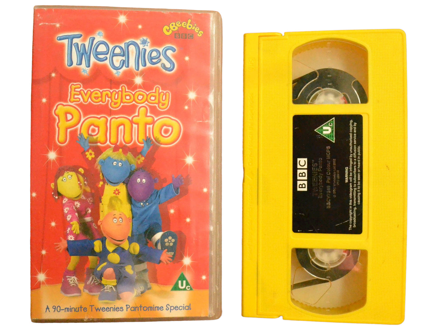 Tweenies Everybody Panto - CBEEBIES BBC - Childrens - PAL - VHS-