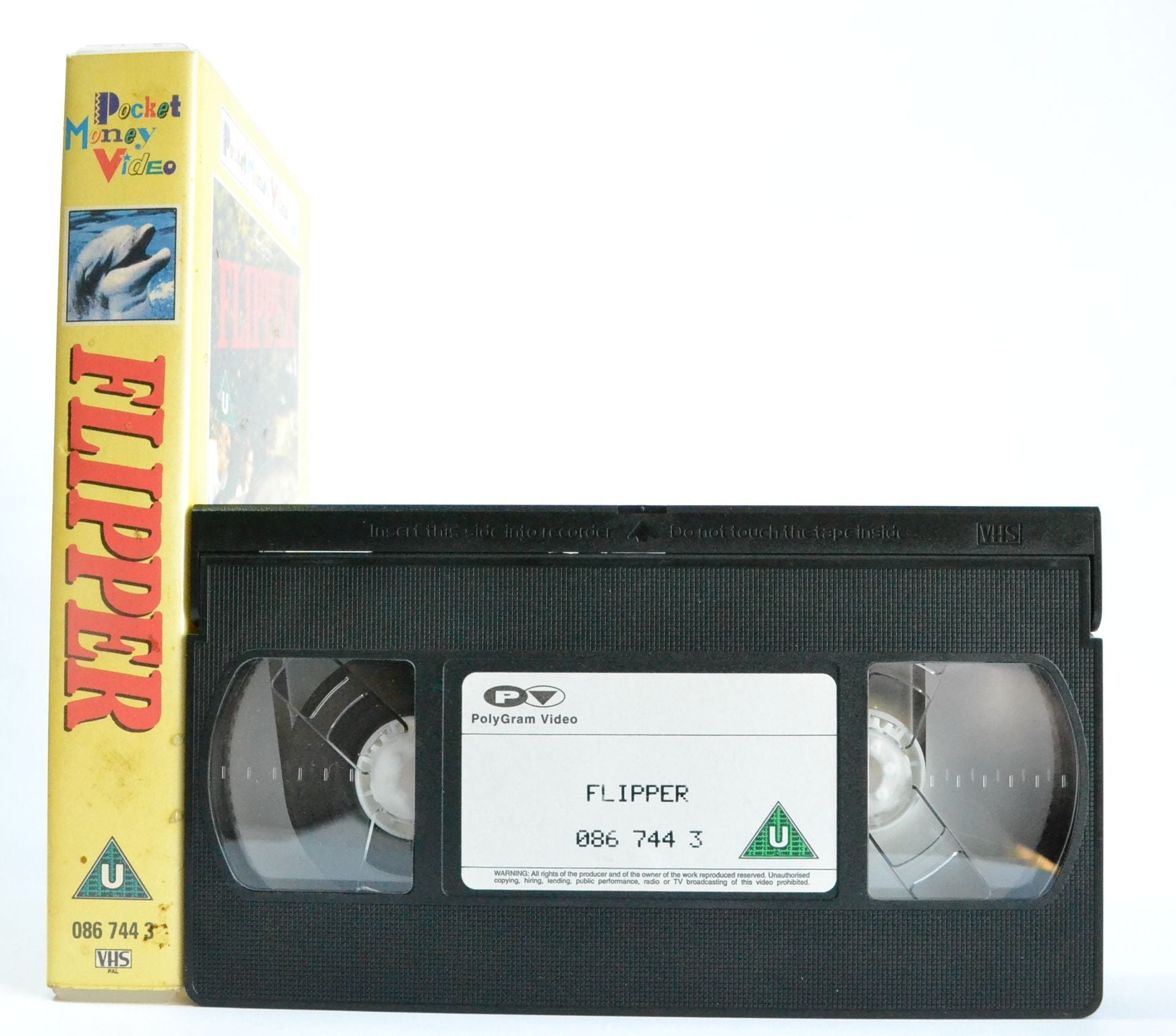 Flipper: Hour Of Peril - Shark Hunt - The Spy - Children’s Favourite (1964) - VHS-