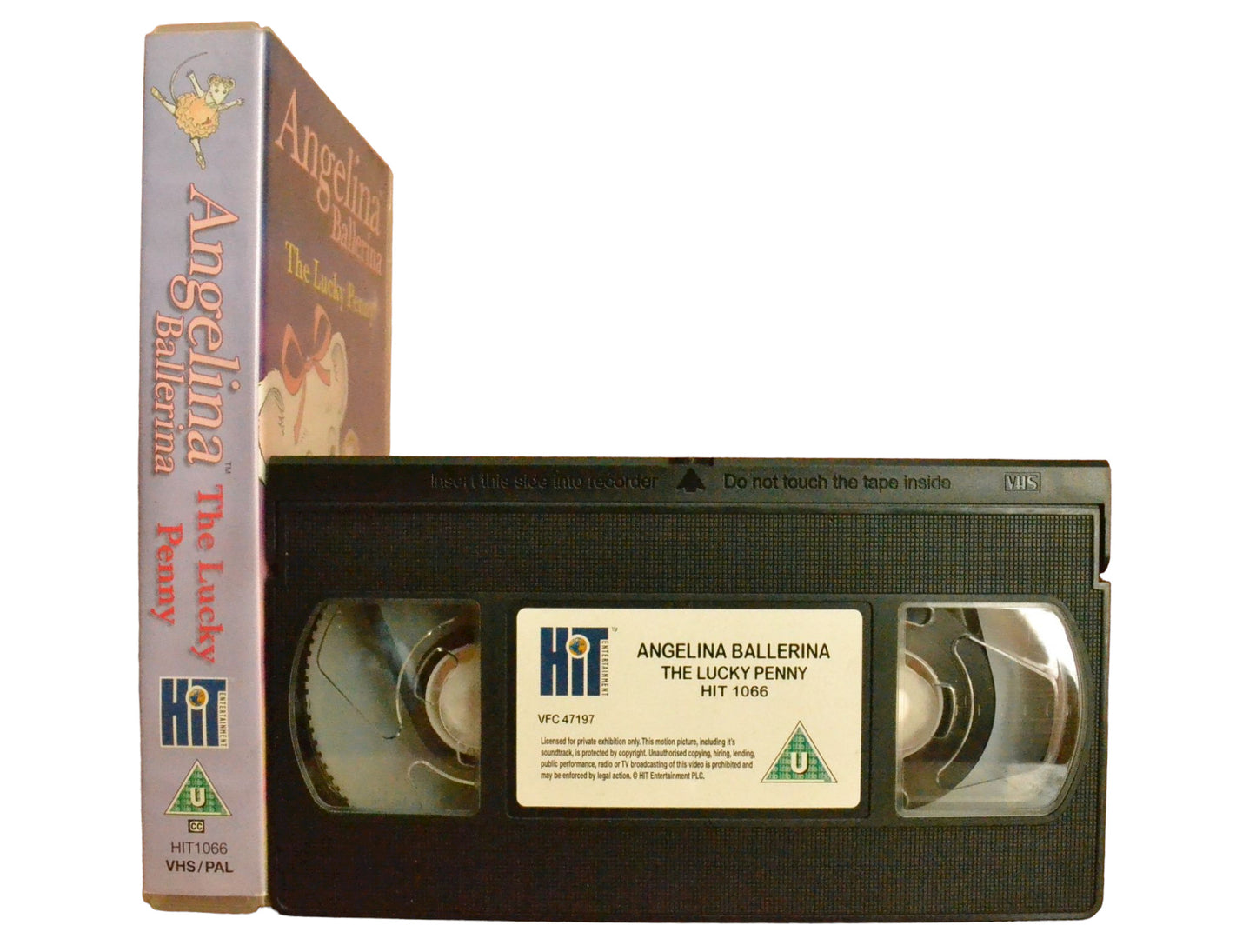 Angelina Ballerina - HIT Entertainment - Childrens - PAL - VHS-