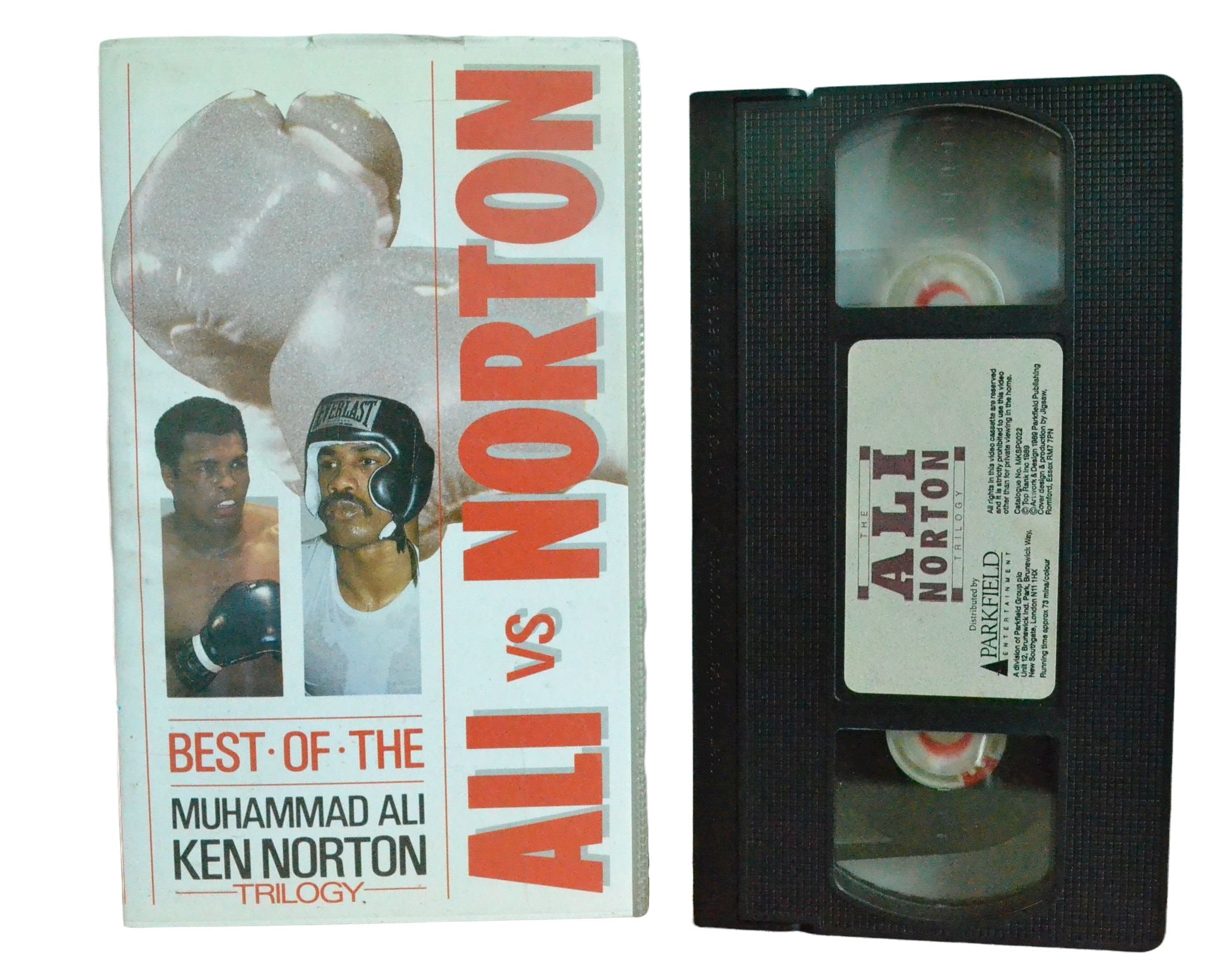 Best Of The Muhammad Ali Vs Ken Norton - Trilogy - Muhammad Ali - Parkfield Publishing - Boxing - Pal VHS-