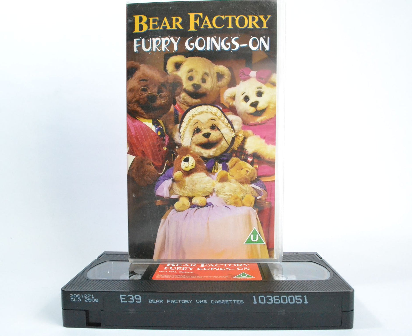 Bear Factory: Furry Goings On [4 Full Sings Included] Kids Team Spirit - VHS-