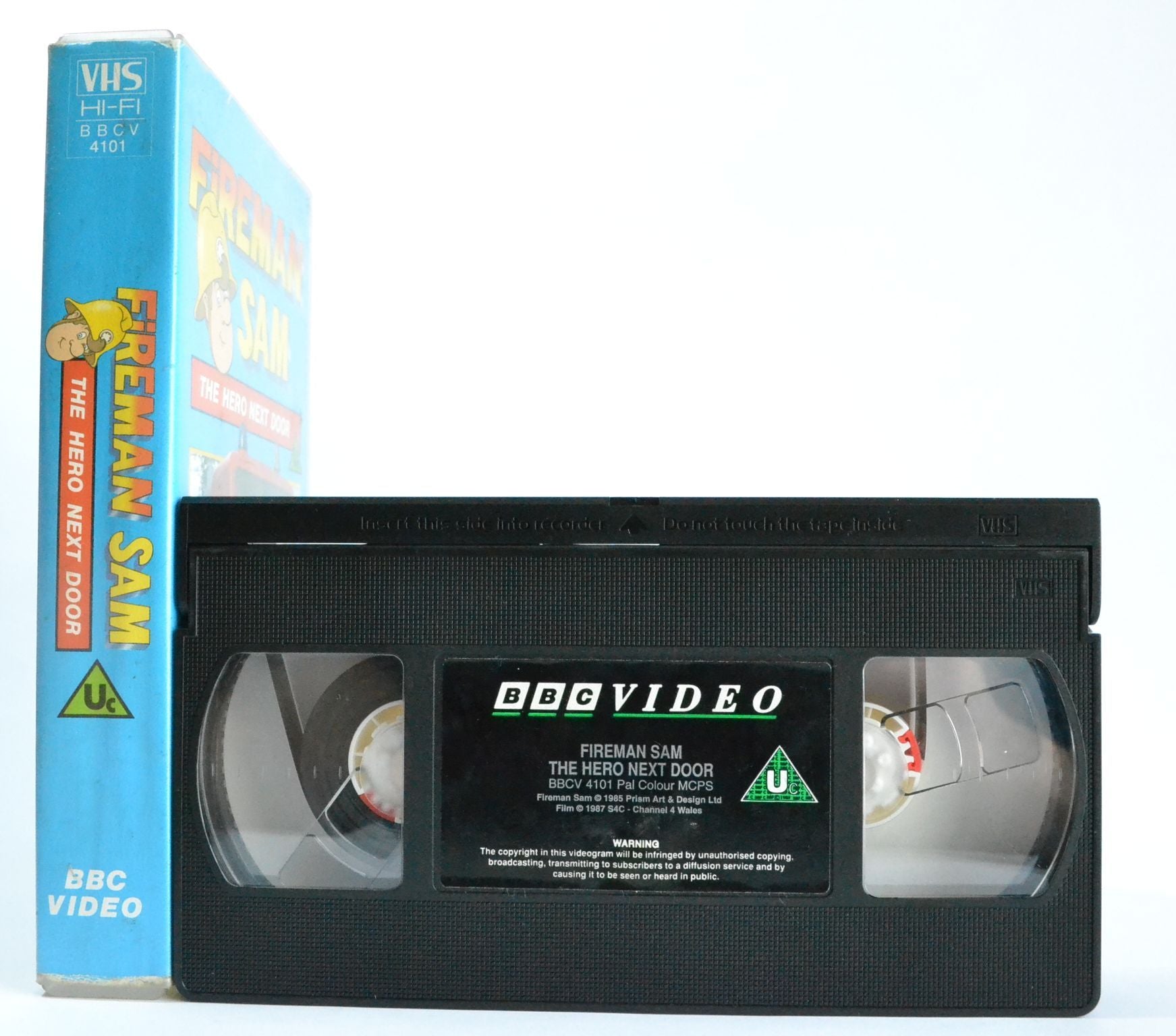 Fireman Sam Vol.1: The Hero Next Door - BBC Precert - Children’s T.V. (1985) VHS-