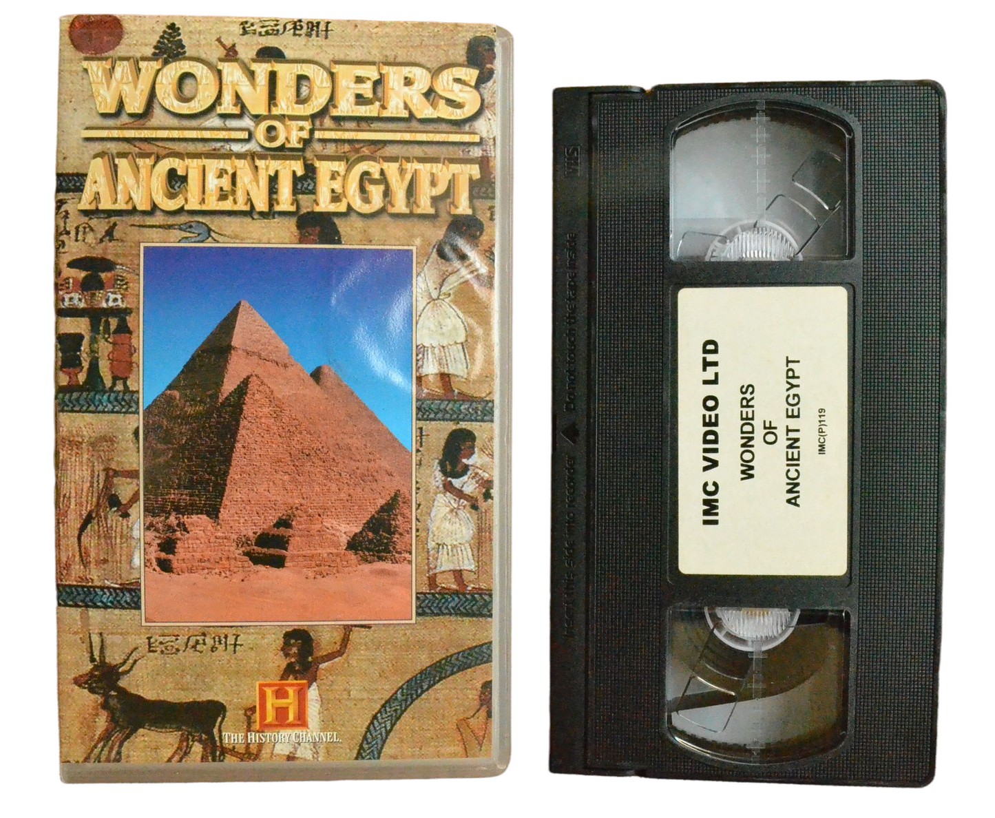 Wonders Of Ancient Egypt (IMC Video LTD) - The History Channel - Vintage - Pal VHS-