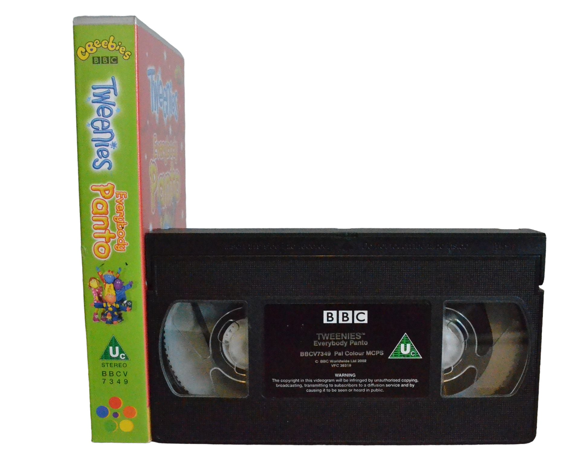 Tweenies : Everybody Panto - BBC Video - BBCV7349 - Children - Pal - VHS-