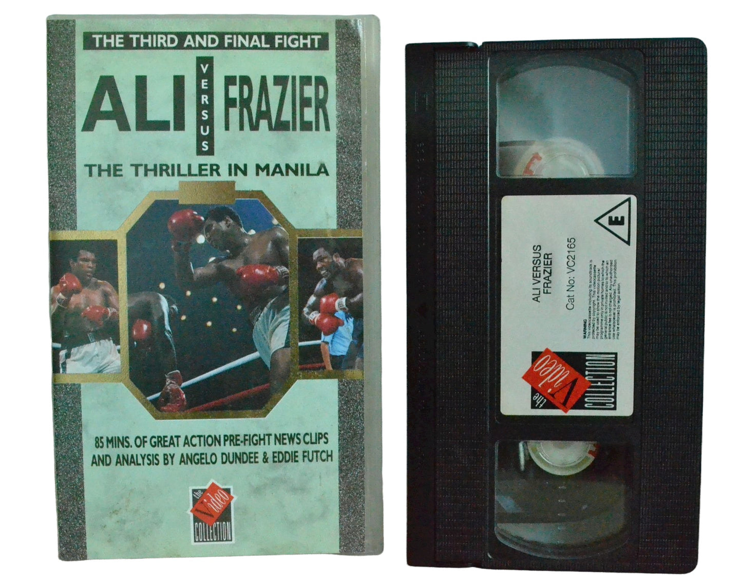 The Third And Final Fight - Ali Versus Frazier - The Thriller In Manila - Muhammed Ali - The Video Collection - Boxing - Pal VHS-