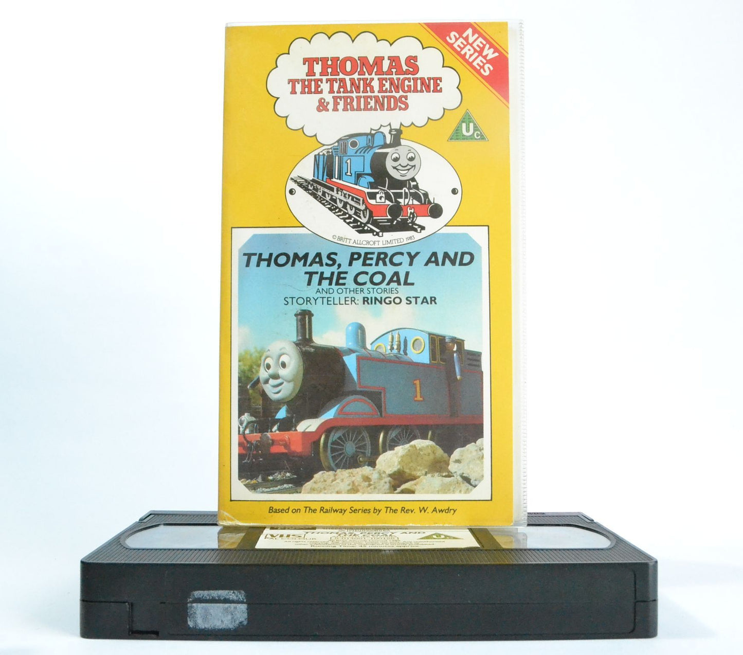 Thomas, Percy And The Coal: Ringo Star (1986) Britt Allcroft Pickwick - Kids - VHS-