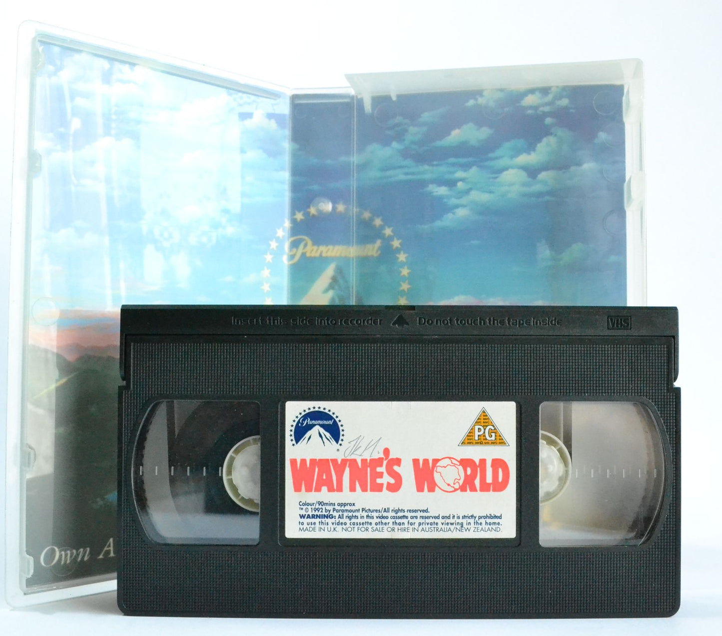 Wayne’s World: (1992) Pure Mentalism - Myers & Carvey - T.V. Show - Comedy - VHS-