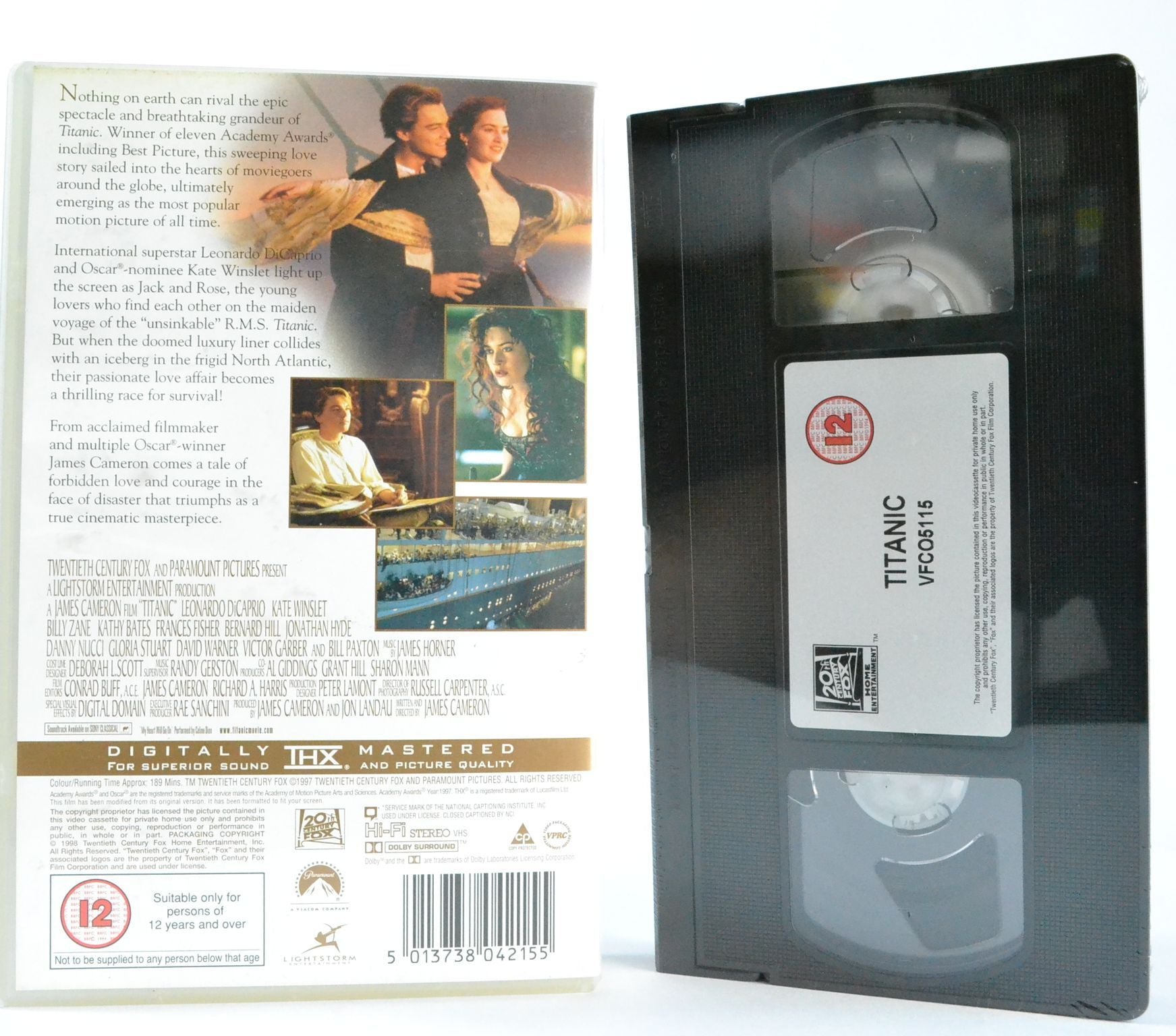 Titanic: [Brand New Sealed] DiCaprio & Winslet - True Story - THX Remastered VHS-