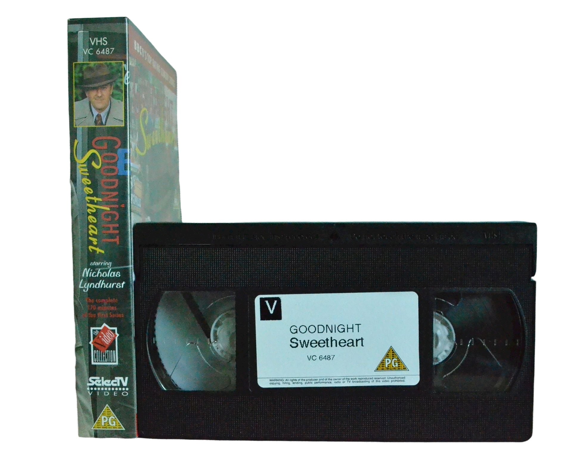 Goodnight Sweetheart - Nicholas Lyndhurst - The Video Collection - Vintage - Pal VHS-