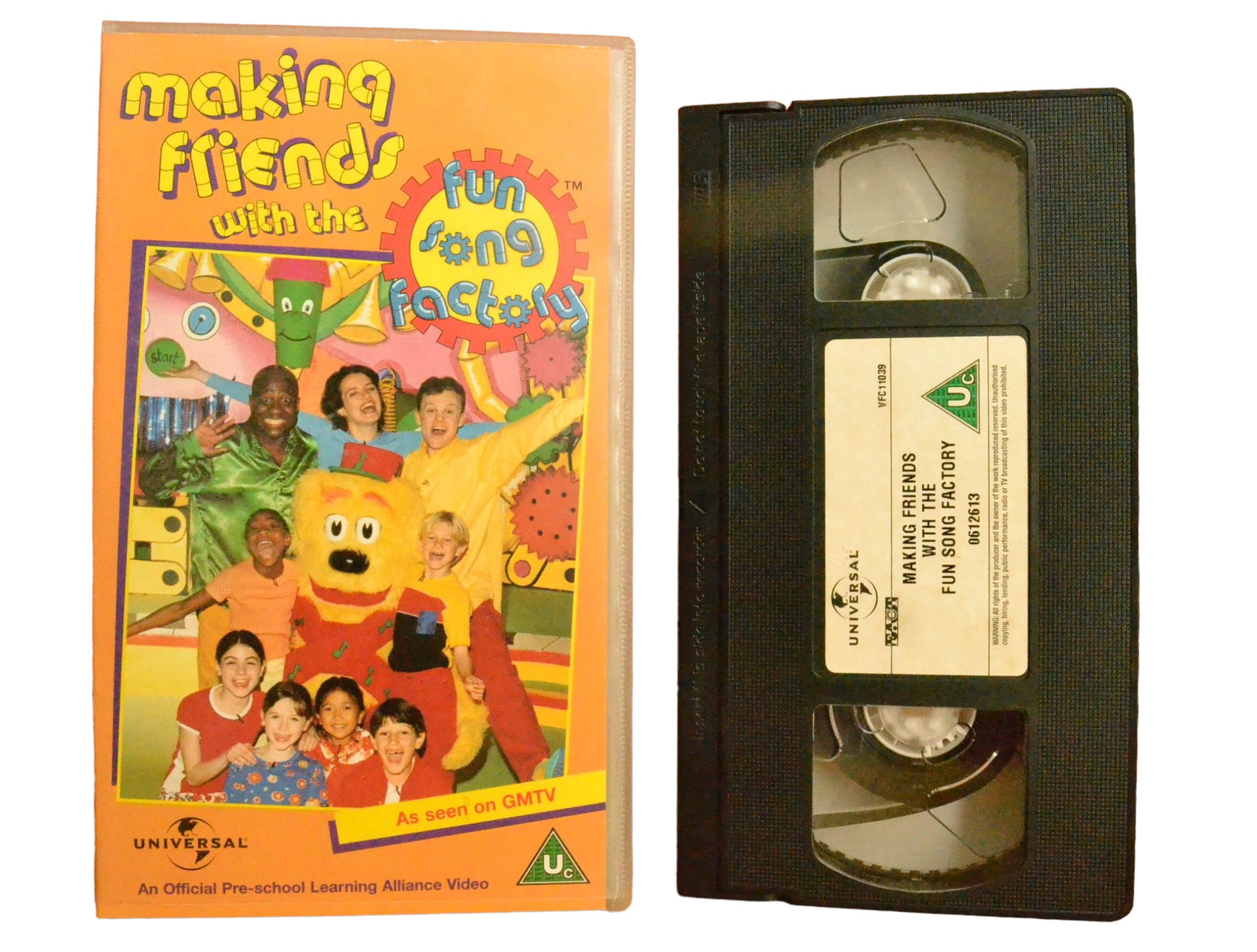 Making Friends With The Fun Song Factory - Dave Benson Phillips - Universal - Childrens - PAL - VHS-