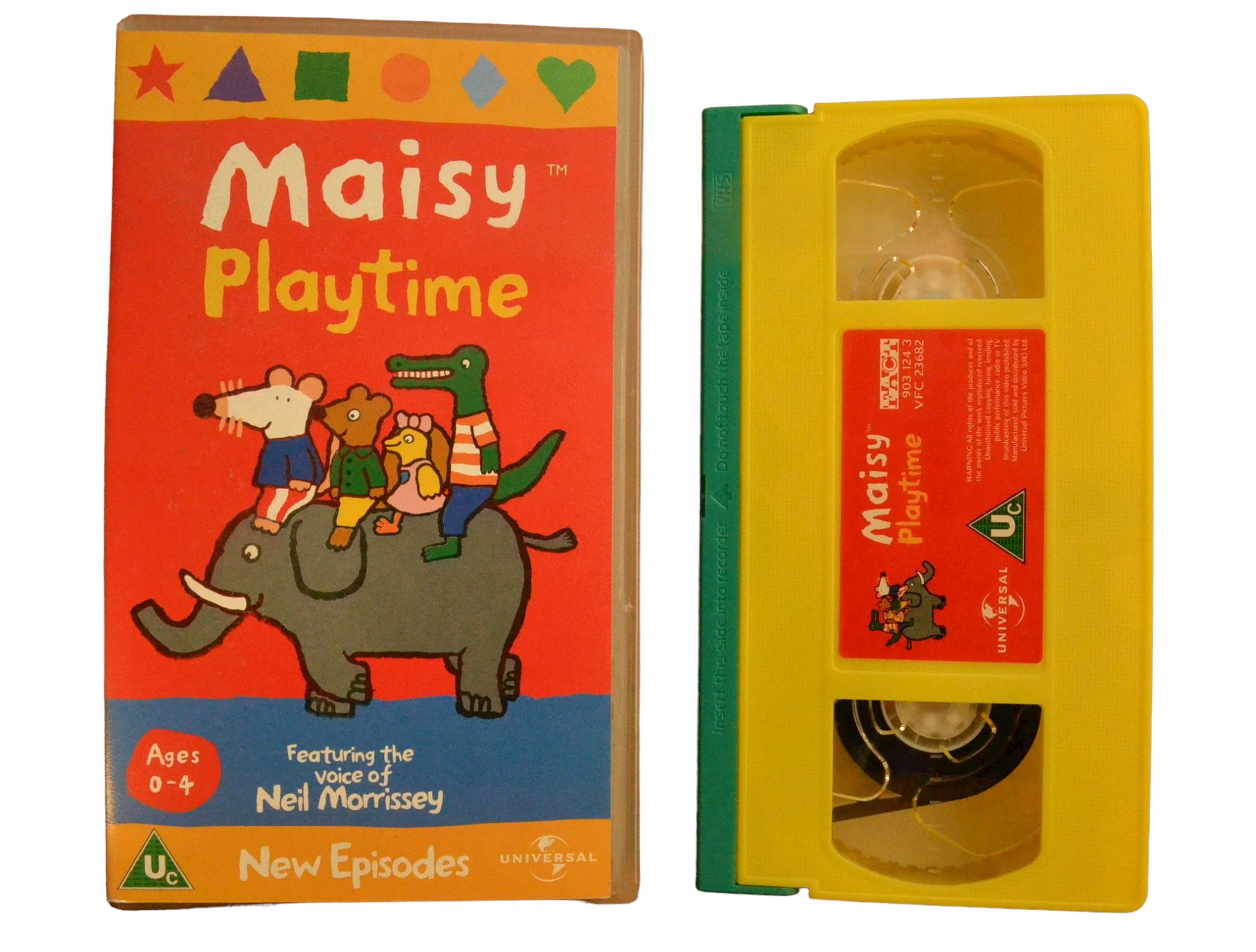 Maisy Playtime (New Episodes) - Universal - Childrens - PAL - VHS-