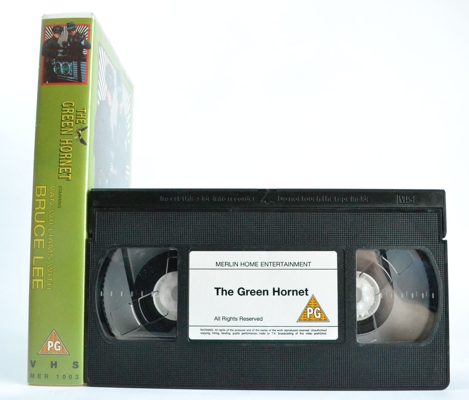 The Green Hornet: Van Williams & Bruce Lee [Cult T.V. Series] Silent Gun - Action VHS-