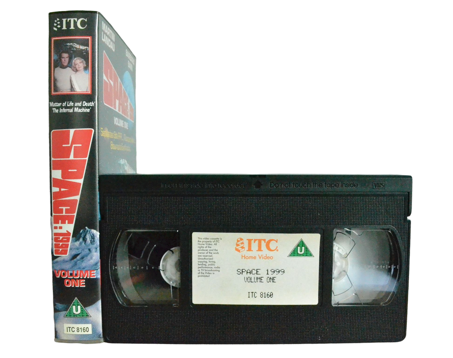Space: 1999- (Volume One) - Martin Landua - ITC Home Video - Vintage - Pal VHS-