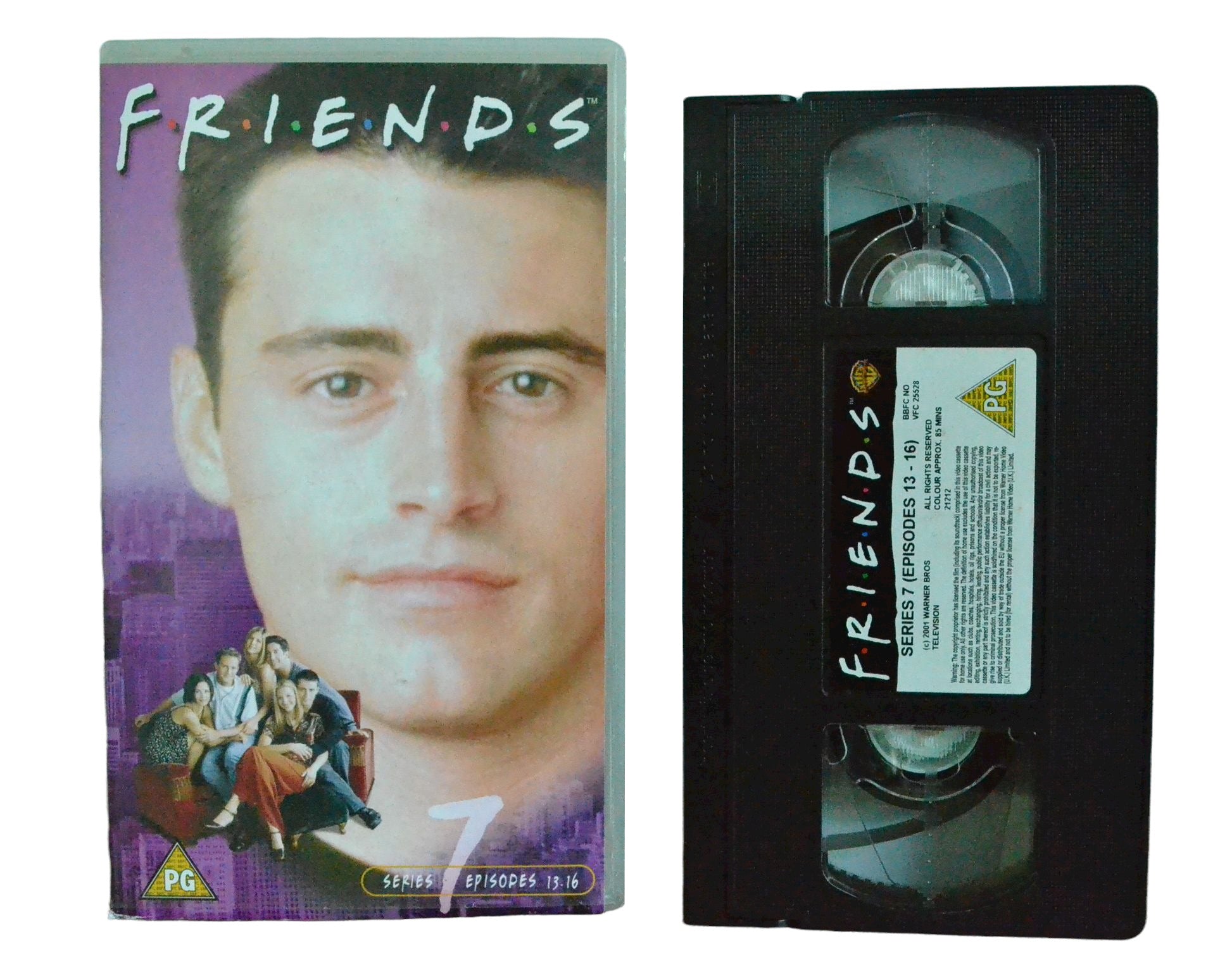 FRIENDS - Series 7 (Episodes 13-16) - Jennifer Aniston - Warner Home Video - Vintage - Pal VHS-