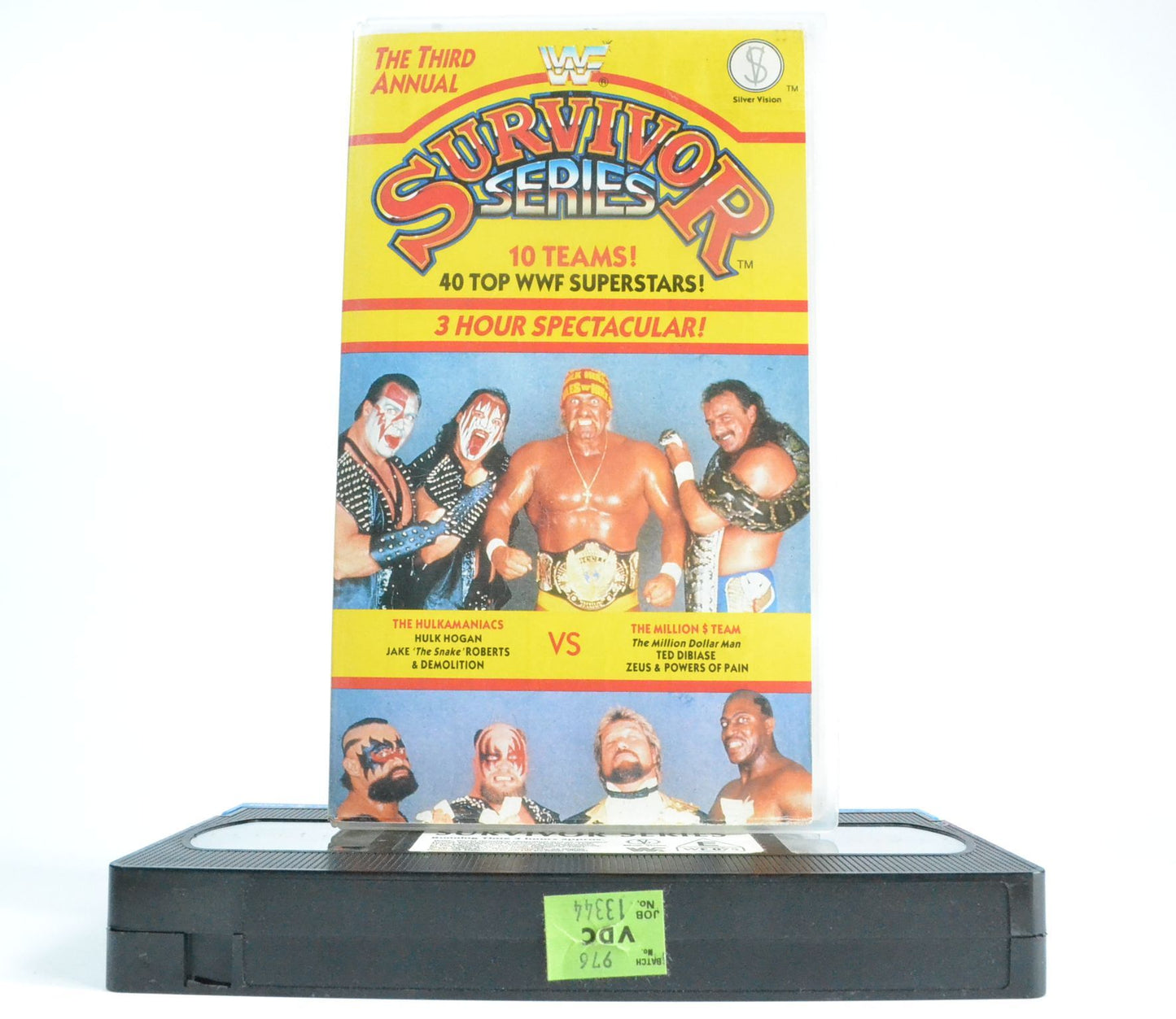 Survivor Series: Third Annual - Ultimate Warrior - Andre Giant - WWF Wrestling - VHS-