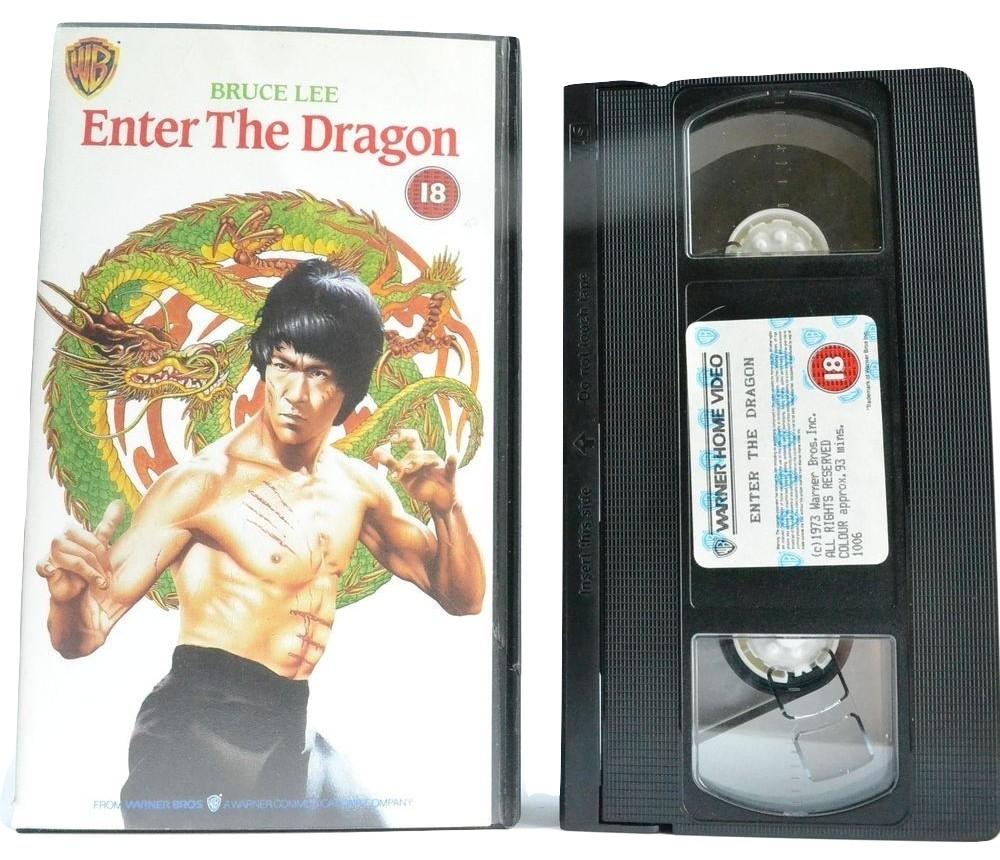 Enter The Dragon: Bruce Lee - Wing-Chun - Hollywood - Kung-Fu - Action - Kelly - VHS-