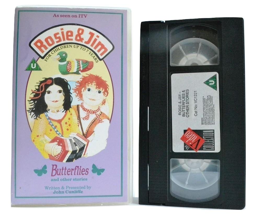 Rosie And Jim: Butterflies - Automata - House - Hair - Ragdoll (1991) Kids - VHS-