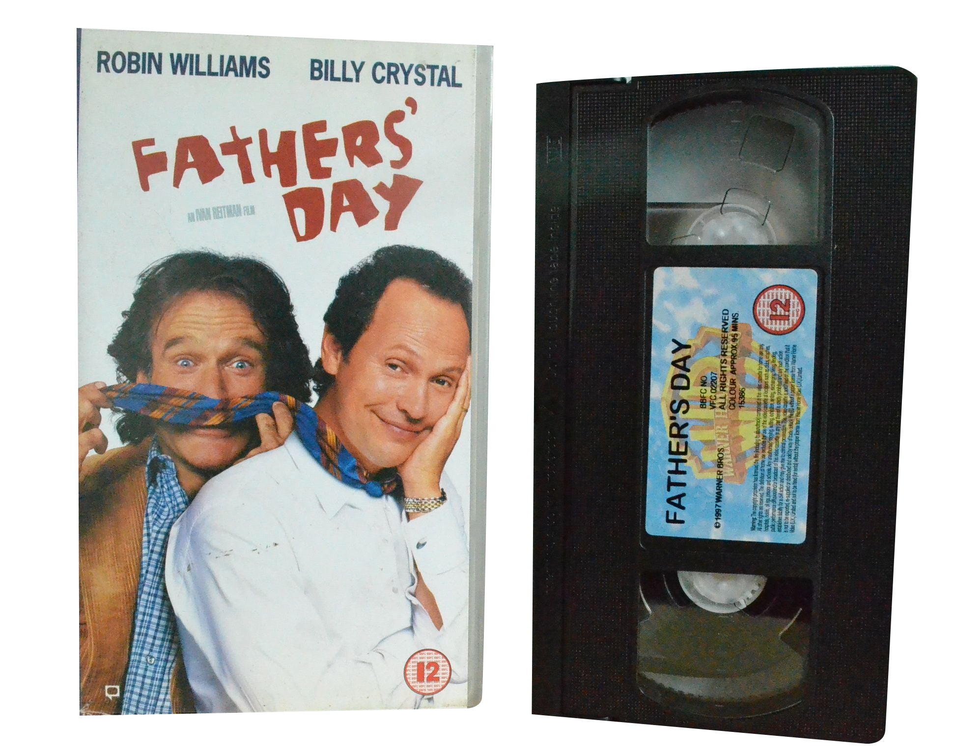 Father's Day - Robin Williams - Warner Home Video - Vintage - Pal VHS-