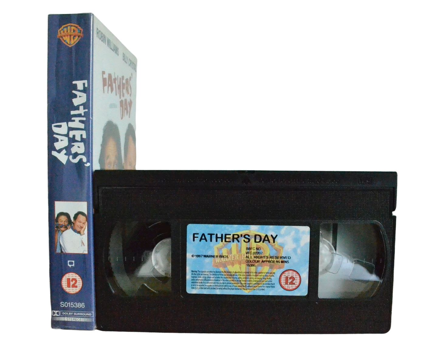 Father's Day - Robin Williams - Warner Home Video - Vintage - Pal VHS-