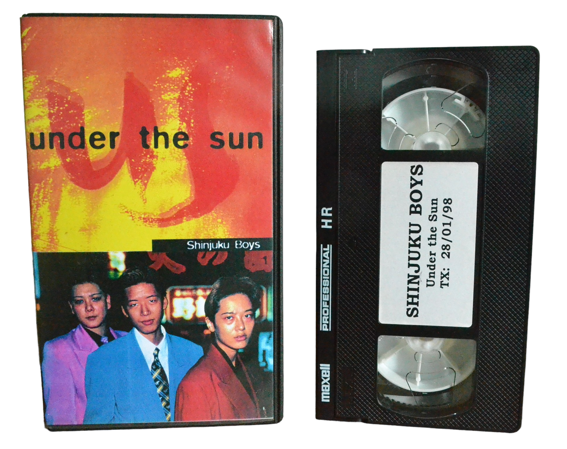 Shinjuku Boys : Under The Sun (TX: 28/01/98) - Gaish - BBC Two - Drama - Pal - VHS-