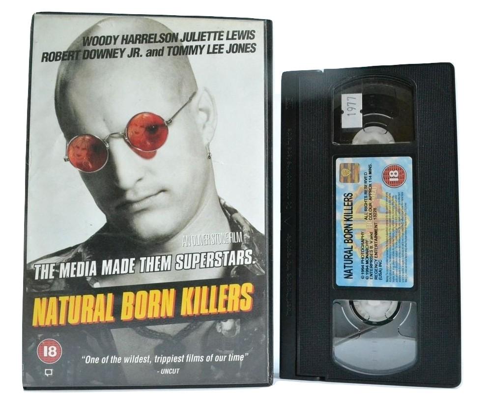 Natural Born Killers: Oliver Stone [Harrelson & Lewis] Large Box Killers - VHS-