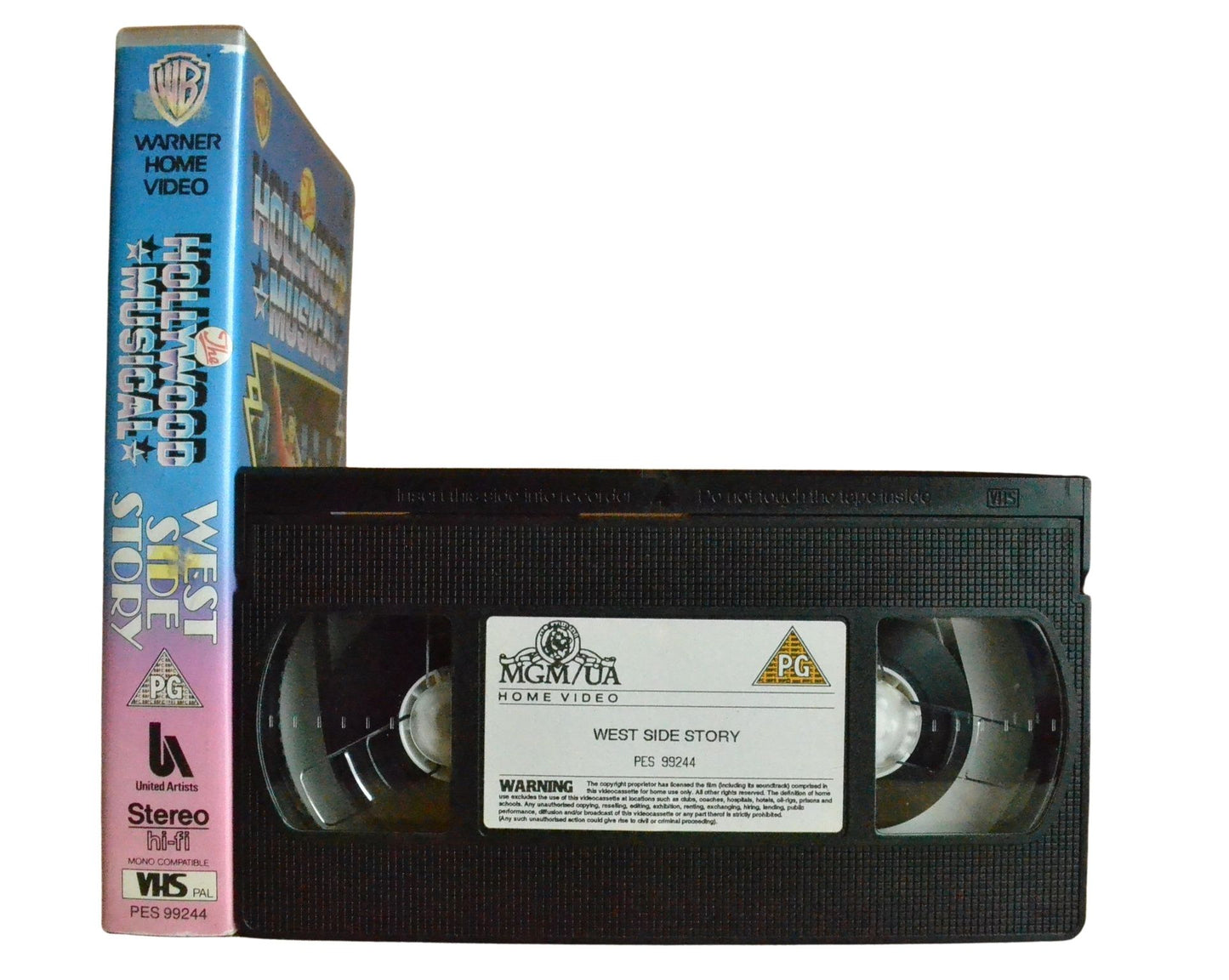 West Side Story - Natalie Wood - Vintage - Pal VHS-