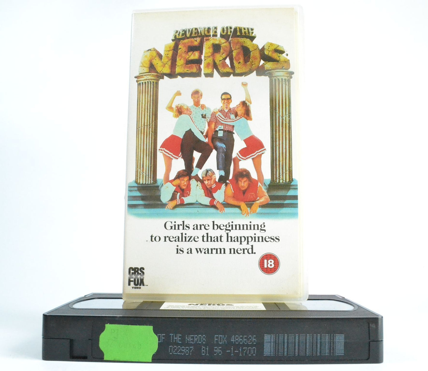 Revenge Of The Nerds (1984): College Sex Comedy - Robert Carradine - CBS - VHS-