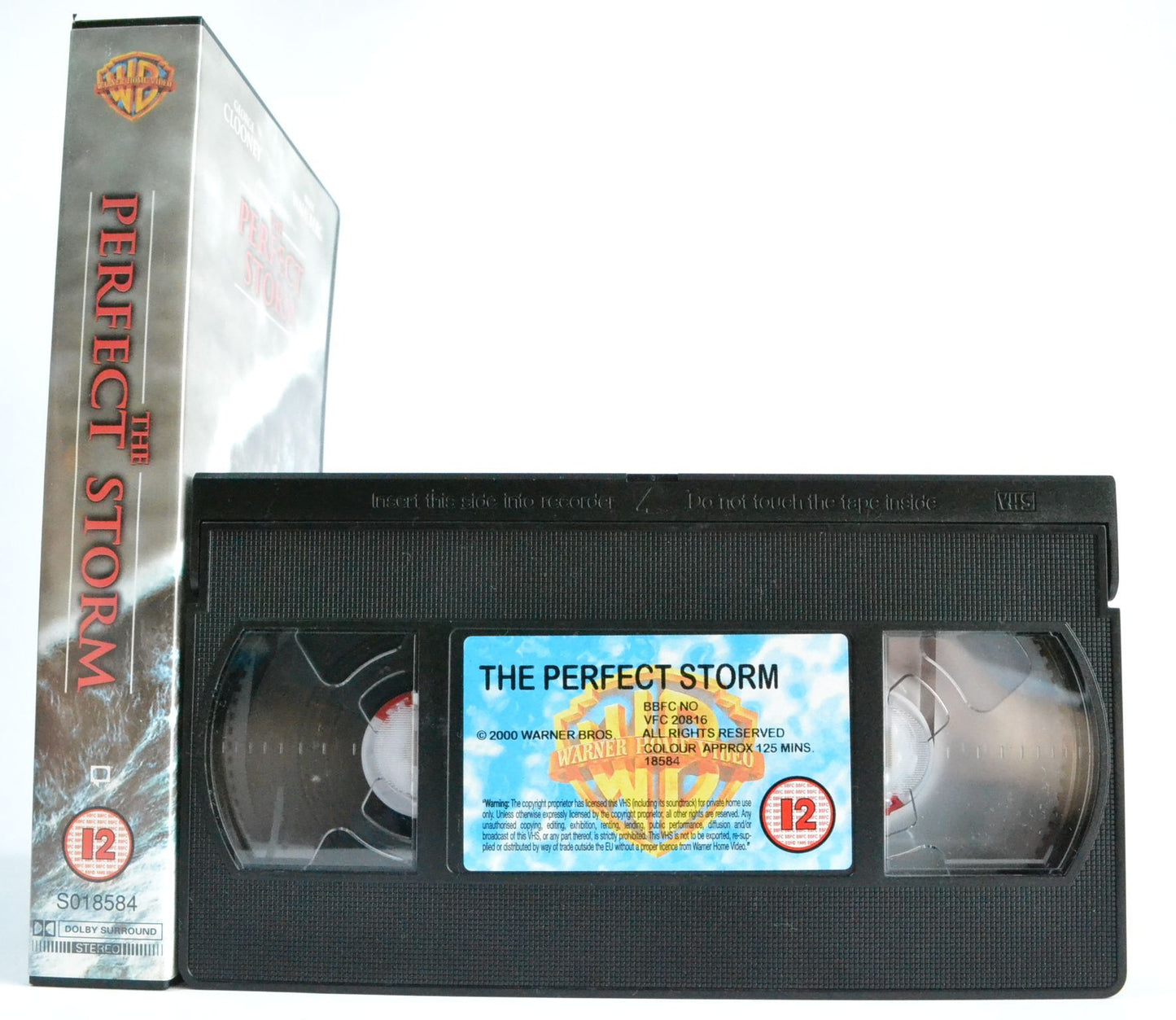 The Perfect Storm: George Clooney - Mark Wahlberg - Thriller Drama (2000) VHS-