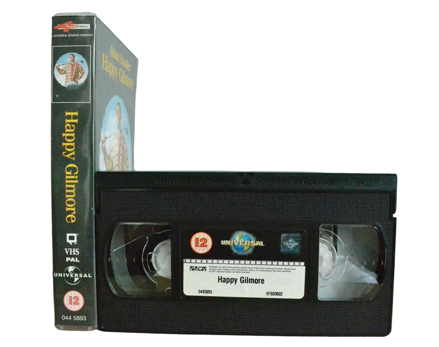 Happy Gilmore - Adam Sandlers - 4Front Video - Vintage - Pal VHS-