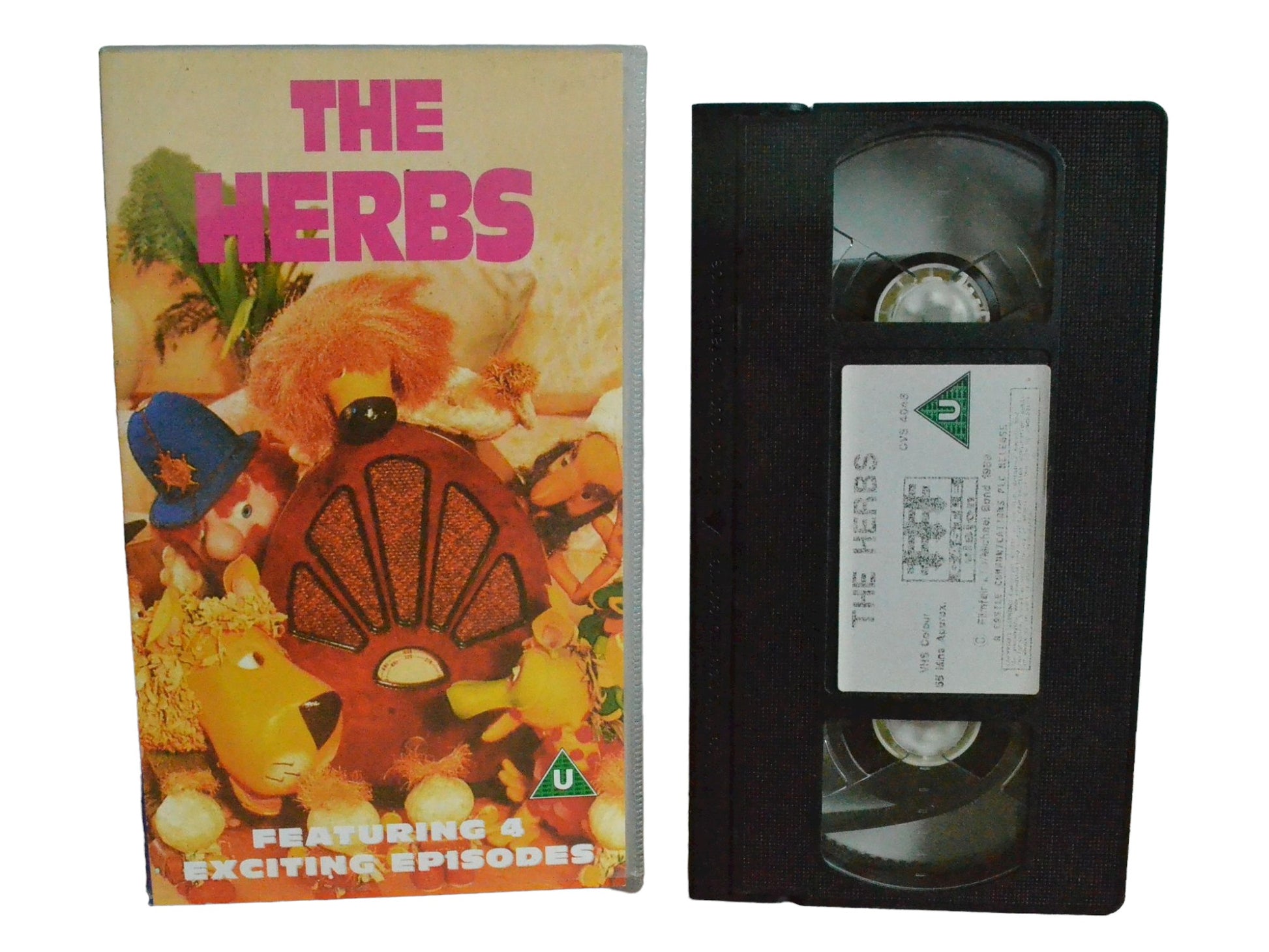 The Herbs - Gordon Rollings - Castle Vision - Childrens - PAL - VHS-