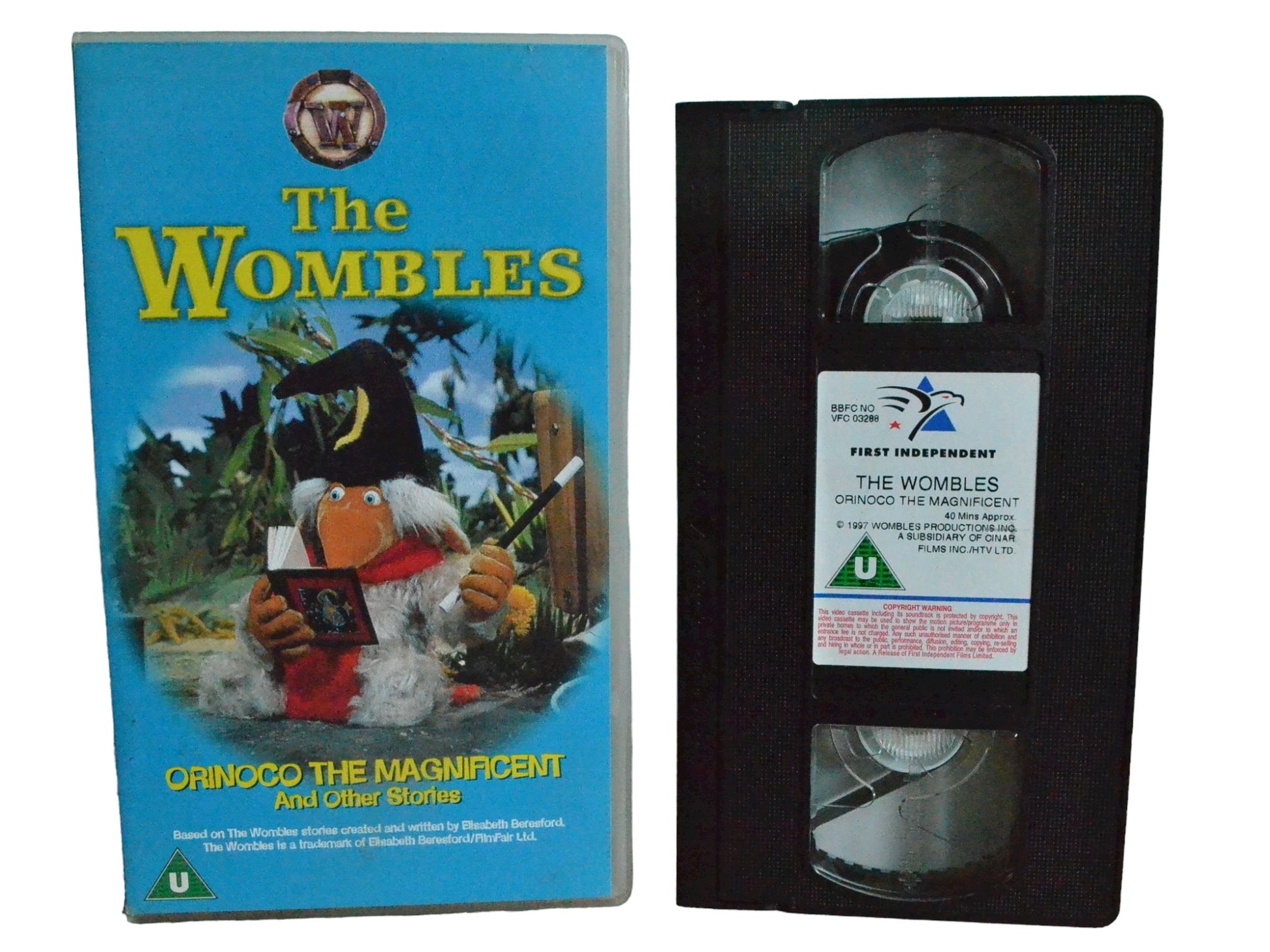 The Wombles - Bernard Cribbins - First Independent - Childrens - PAL - VHS-