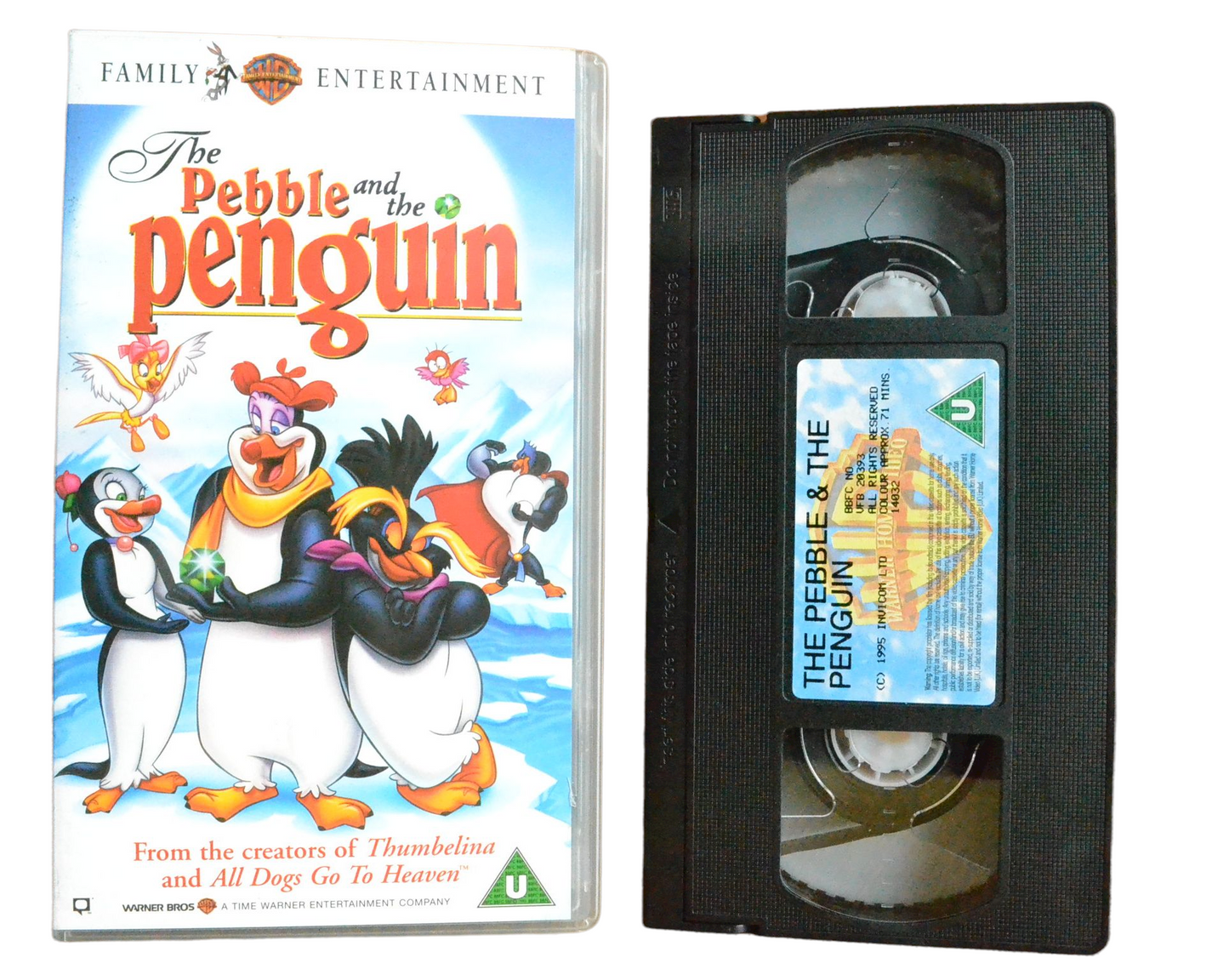 The Pebble and the Penguin - Warner Home Video - Children - Pal VHS-
