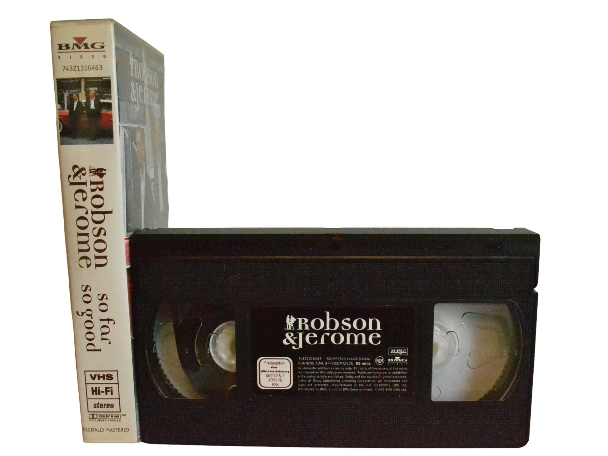 Robsone & Jerome - So Far So Good - Gary Barlow - BMG Video - Music - PAL - VHS-