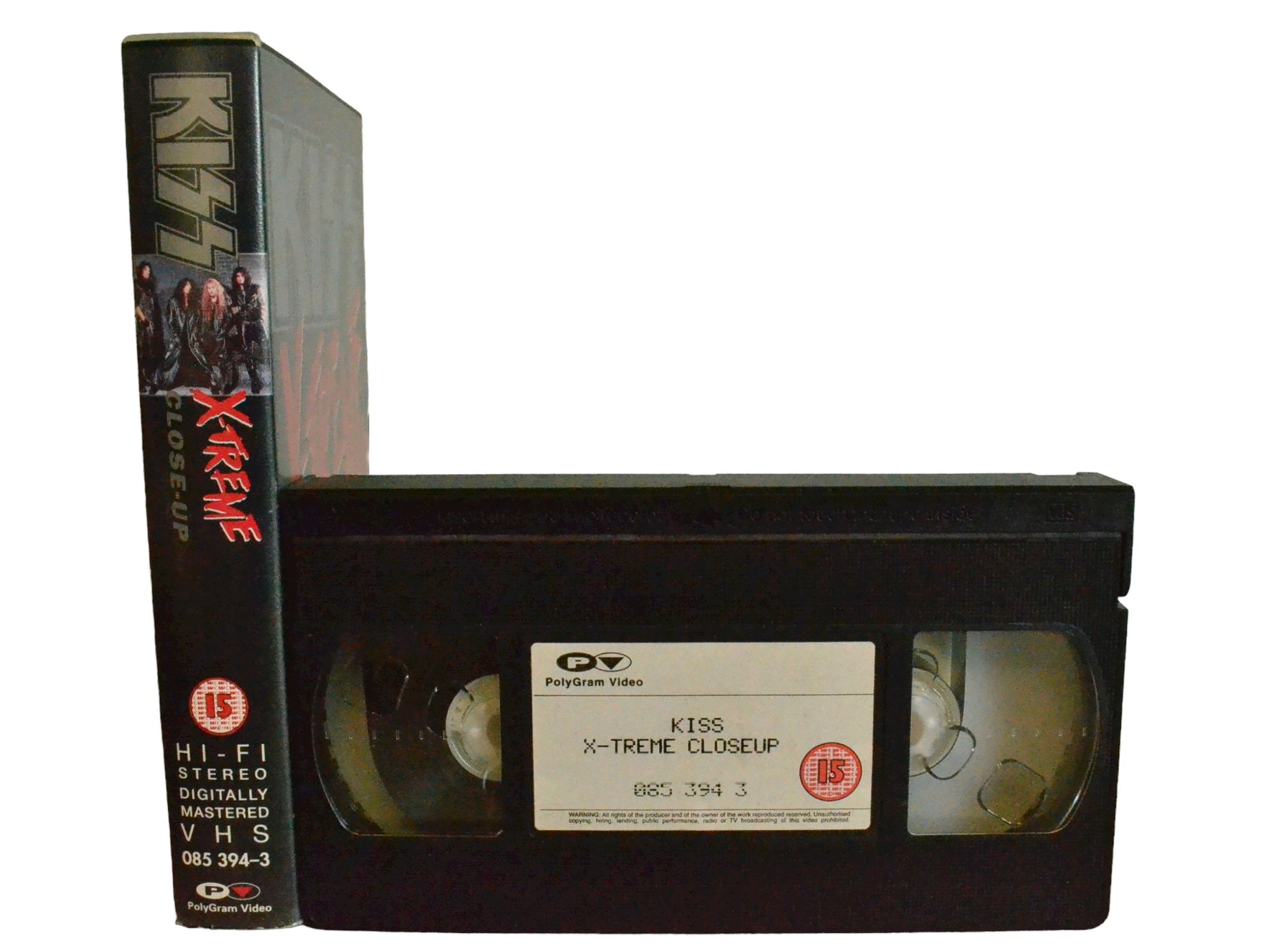 Kiss X-Treme Close-Up (The History, The Fact, The Stories) - Paul Stanley - Polygram VIdeo - Music - PAL - VHS-
