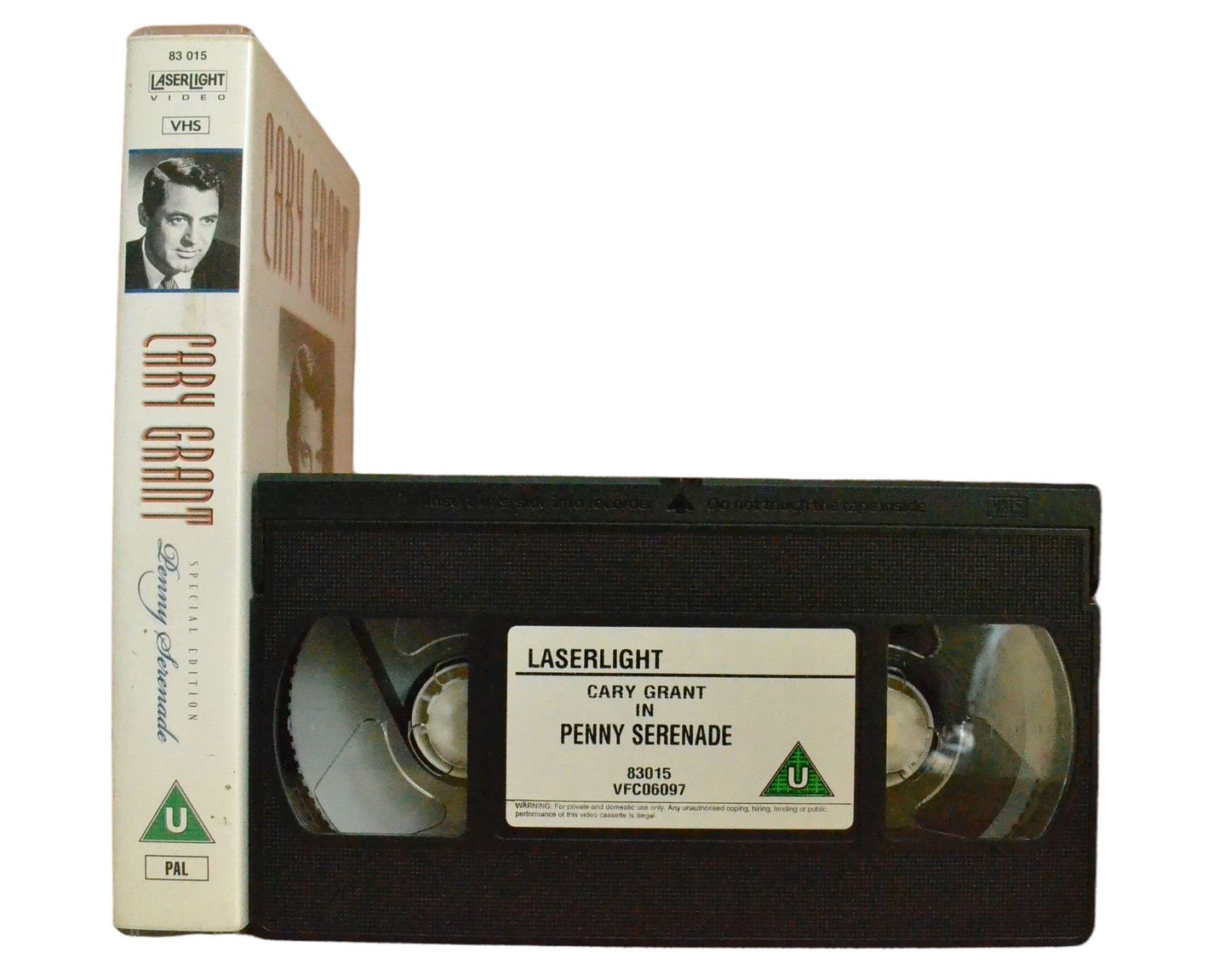 Penny Serenade (Special Edition) - Cary Grant - Laser Light Video - Vintage - Pal VHS-