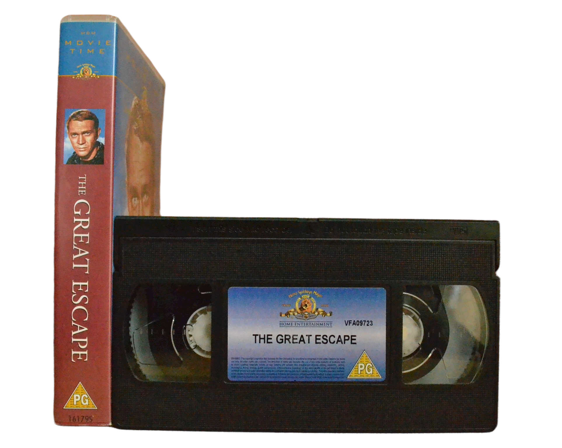 The Great Escape - Steve McQeen - Metro Goldwyn Mayer - Vintage - Pal VHS-