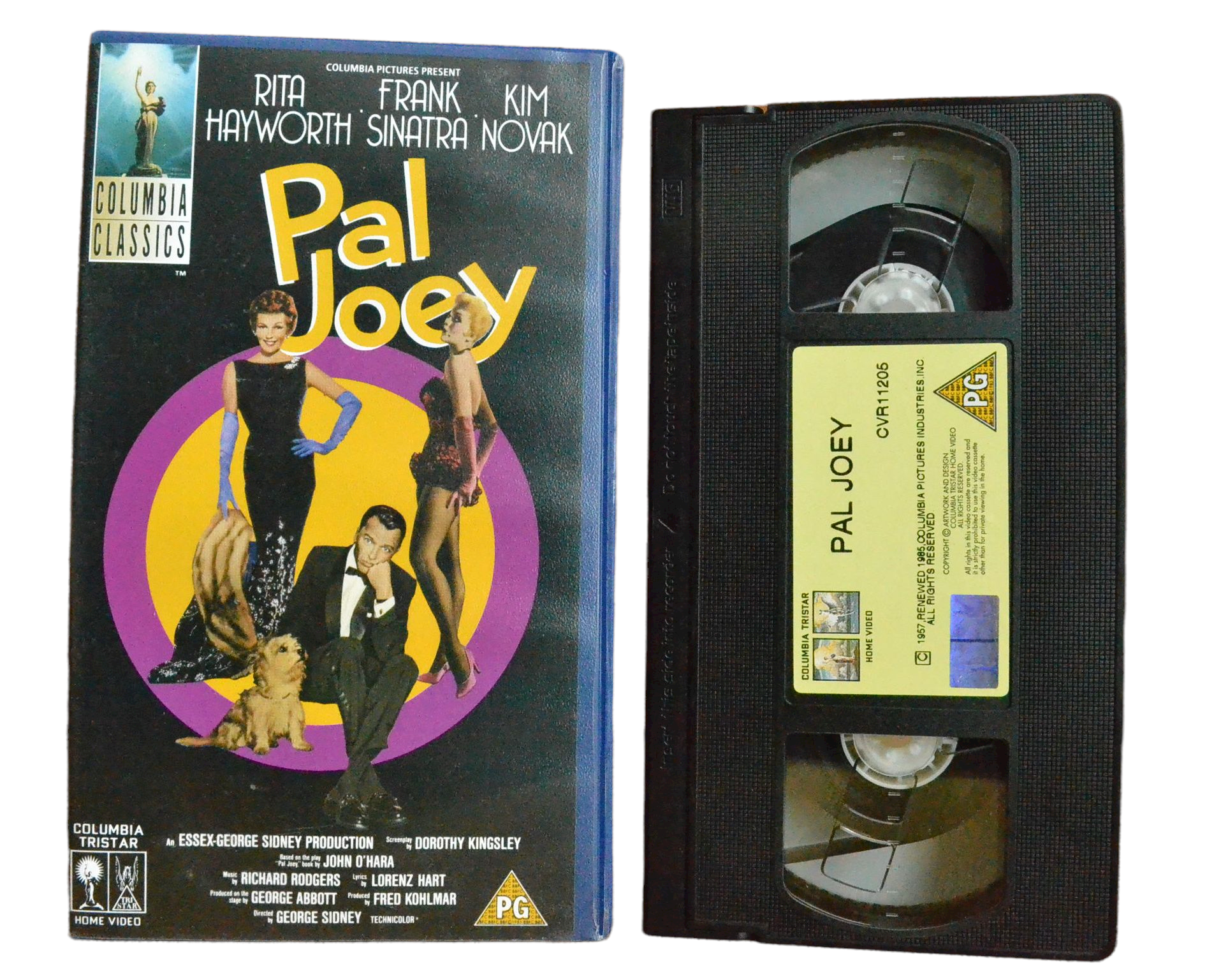 Pal Joey - Rita Hayworth - Columbia Home Video - Vintage - Pal VHS-
