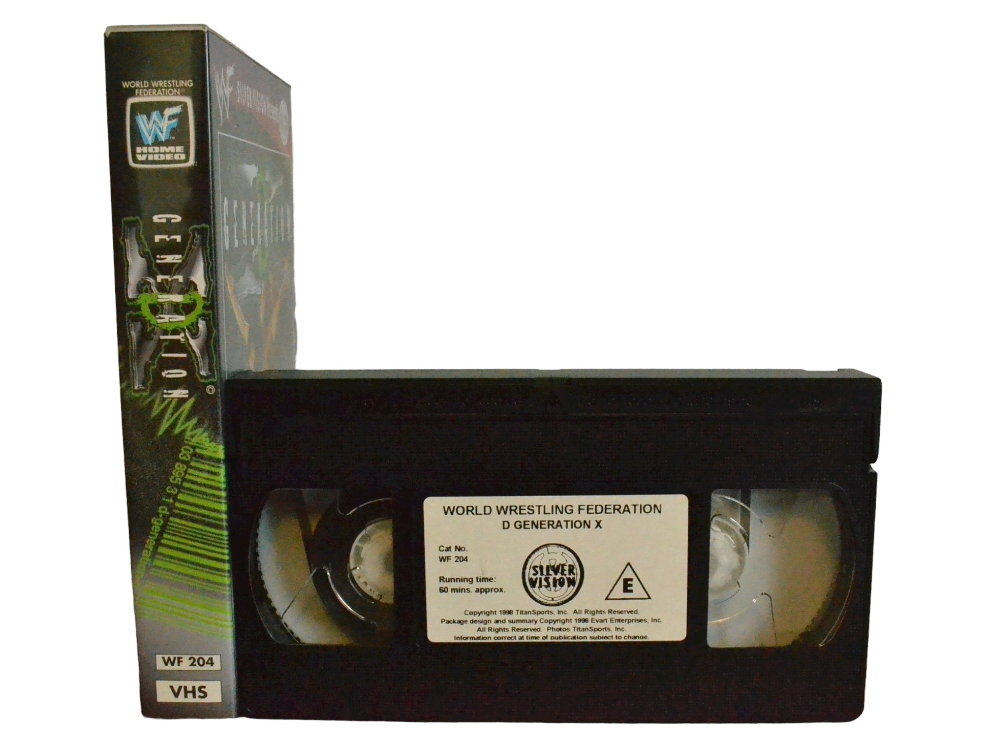 WWF: D Generation X - Paul Levesque - World Wrestling Federation Home Video - Wrestling - PAL - VHS-