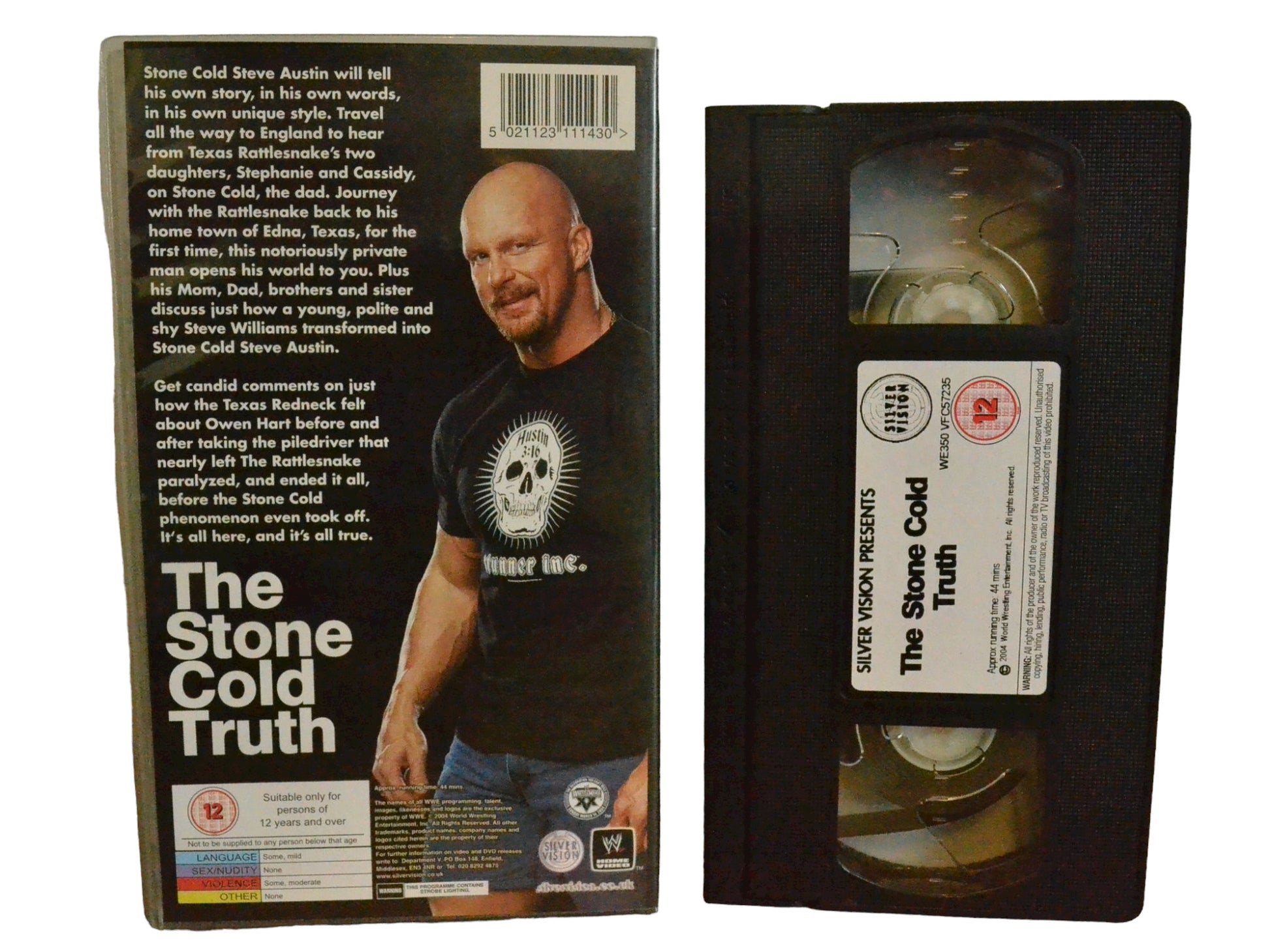 WWF: The Stone Cold Truth - Steve Austin - World Wrestling Federation Home Video - Wrestling - PAL - VHS-