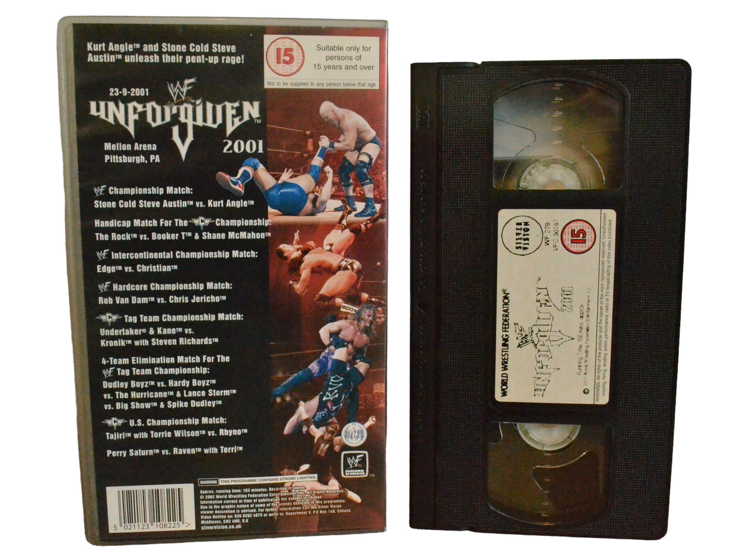 WWF: Unforgiven 2001 - Paul Levesque - World Wrestling Federation Home Video - Wrestling - PAL - VHS-