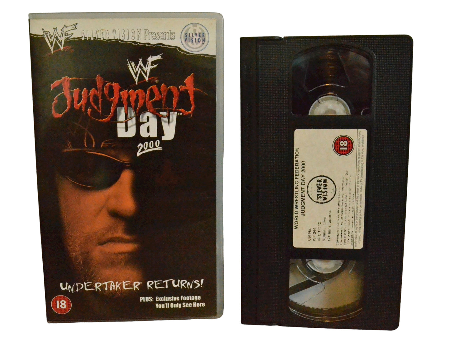 WWF: Judgment Day 2000 - Dwayne Johnson - World Wrestling Federation Home Video - Wrestling - PAL - VHS-