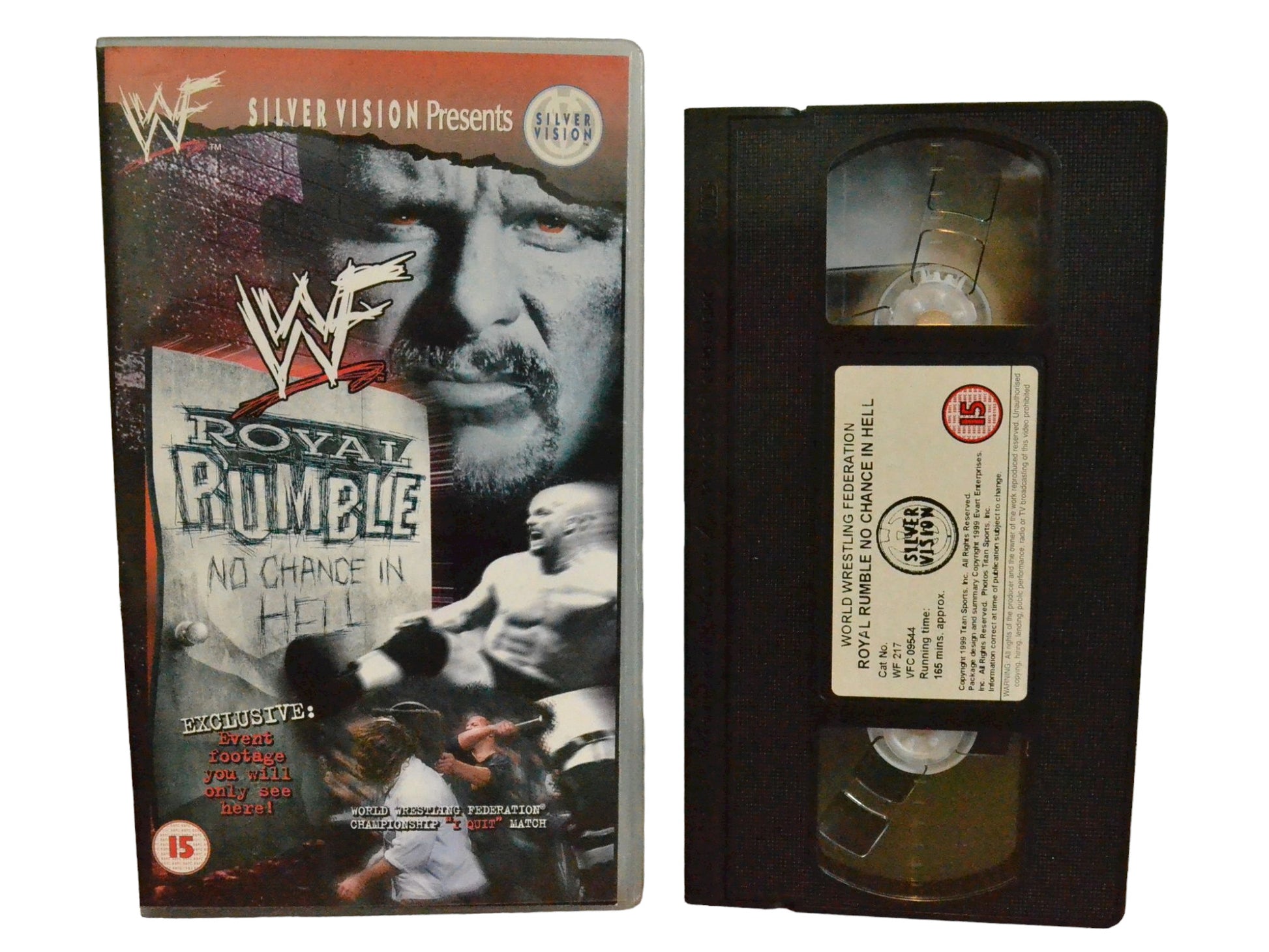 WWF: Royal Rumble No Chance In Hell - Dwayne Johnson - World Wrestling Federation Home Video - Wrestling - PAL - VHS-