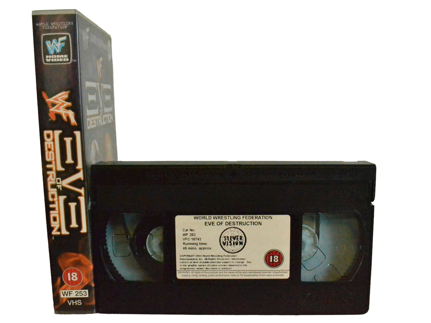 WWF: EVE of Destruction - Steve Austin - World Wrestling Federation Home Video - Wrestling - PAL - VHS-