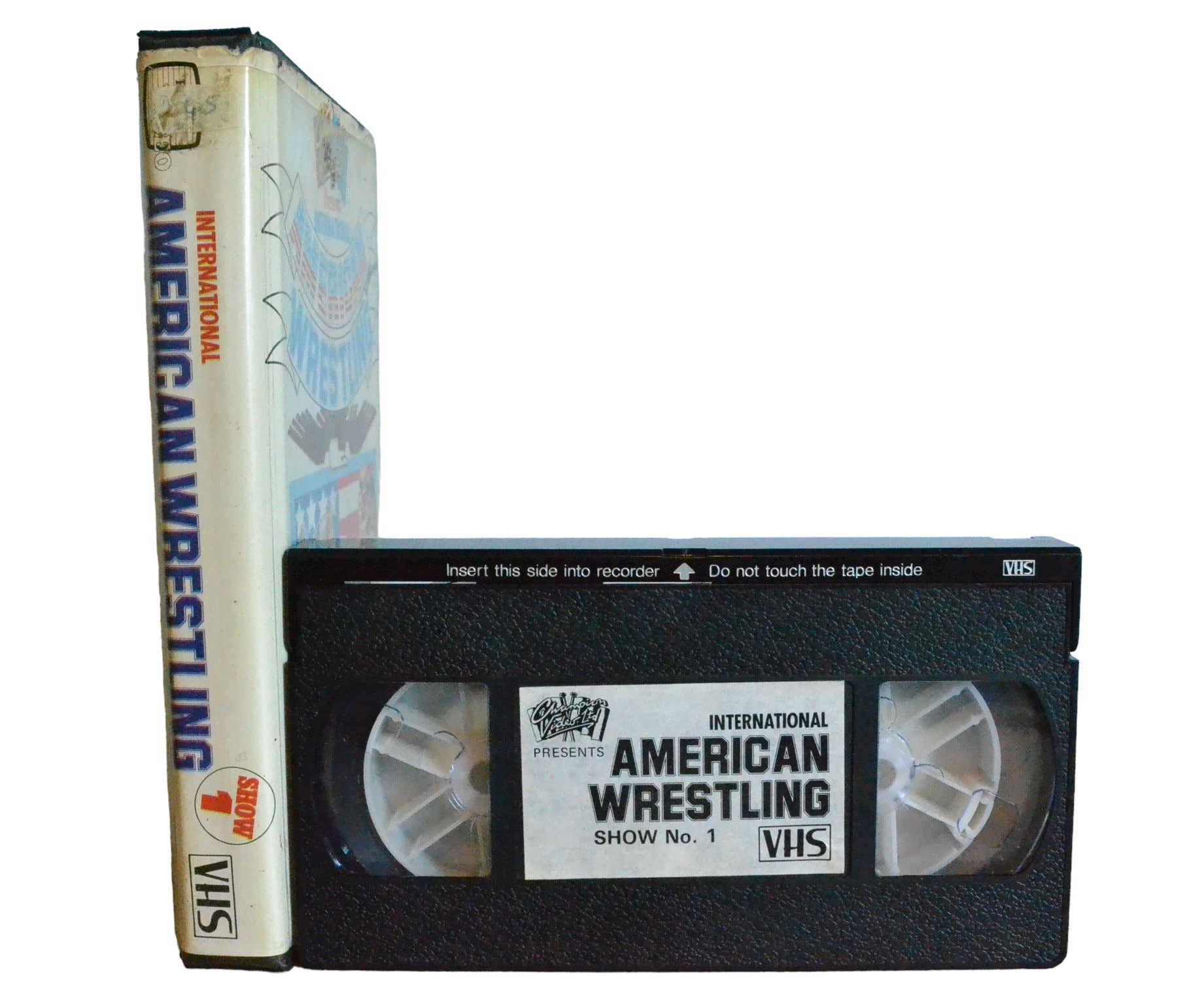 International American Wrestling (Show No. 1) - Ivan Koloff - Probe Products Ltd. - Large Box - PAL - VHS-