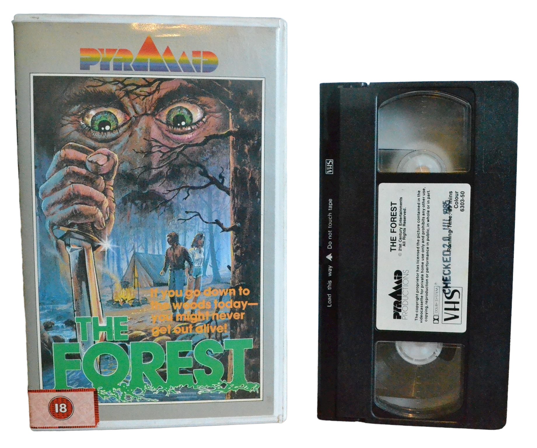 The Forest (If You Go Down To The Woods Today____) - Dean Russell - Pyramid Productions - Large Box - PAL - VHS-