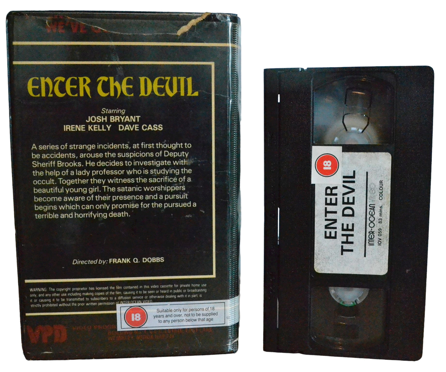 Enter The Devil (A Series Of Strange) - Joshua Bryant - Inter - Ocean Video - Large Box - PAL - VHS-