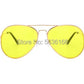 Anime Characters Navy Admiral Borsalino Cosplay glasses Yellow Sunglasses-Golden frame-