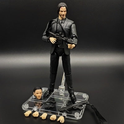 17cm Movie JOHN WICK Action Figure MAFEX NO.070 JOHN WICK PVC Movable Collection of Toy Gifts-chapter 1-