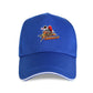 Street, Fighter - Retro, Arcade - Adult - Baseball Cap - Adjustable Strap - Summer Wear - Sun Protection - Unisex-P-Blue-
